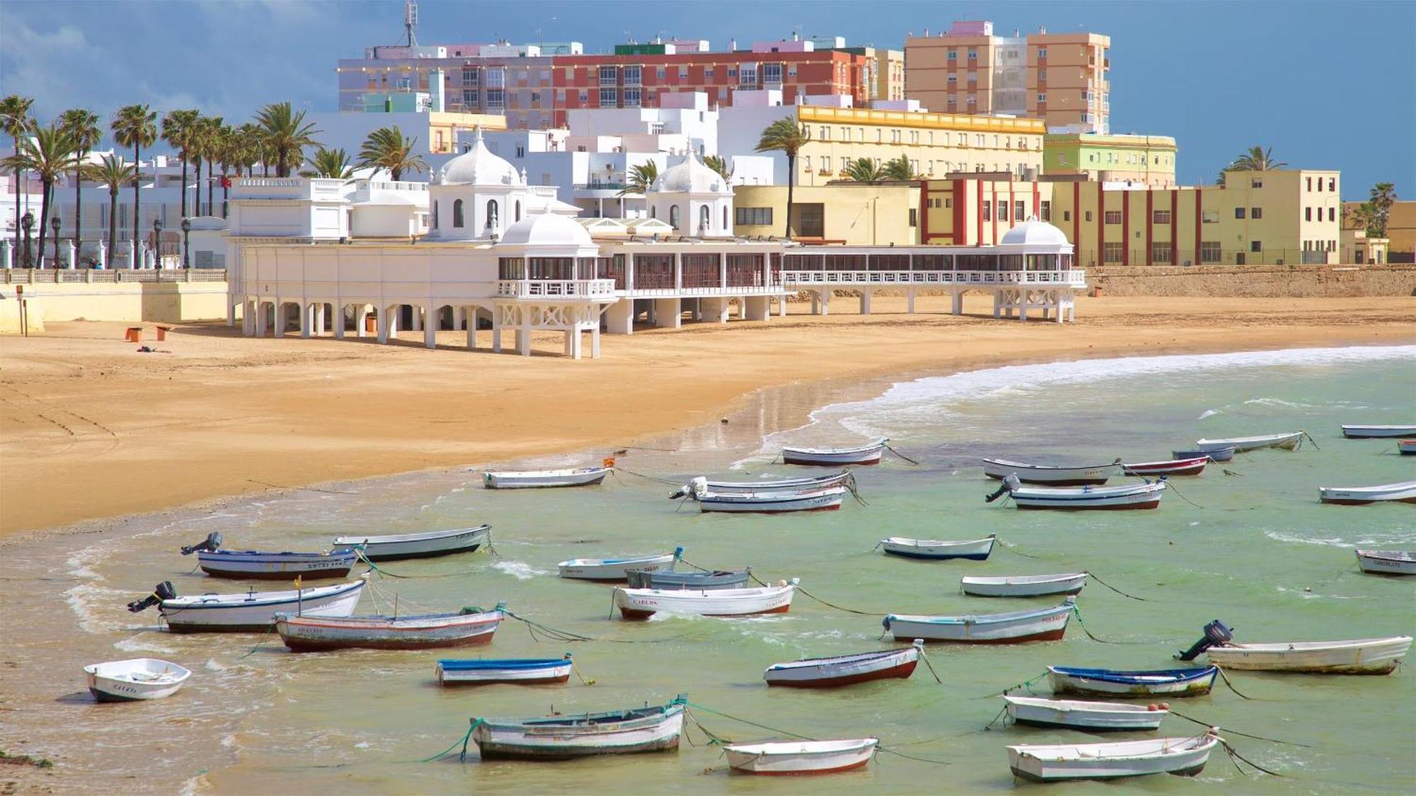 Apartamento Martinez Campos - Playa La Caleta Cádiz Eksteriør bilde
